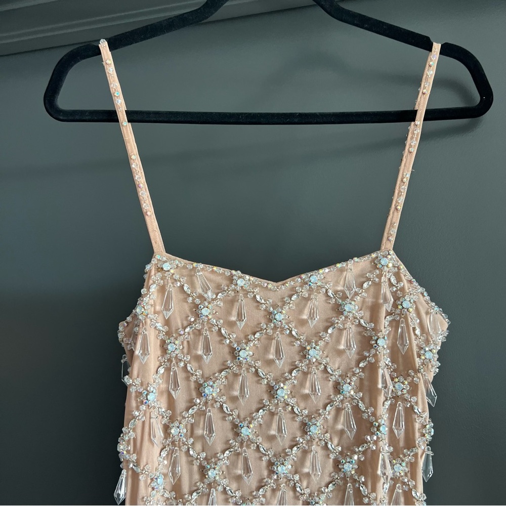 Oceanus ARABELLA crystal embellished mini dress Size Large - Picture 7 of 17
